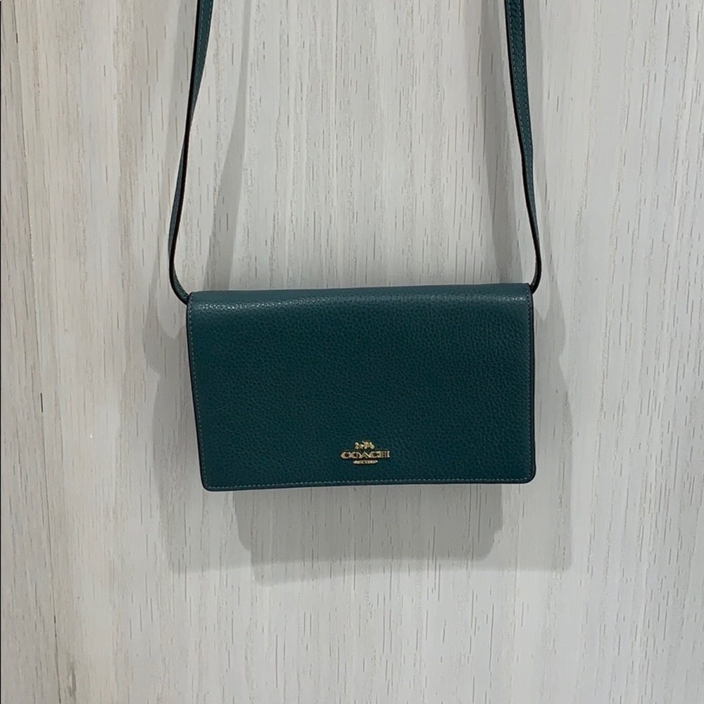 Coach crossbody wallet bag